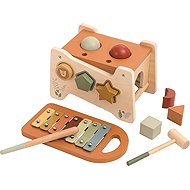 Two Multifunctional hammer with xylophone - Pounding Toy