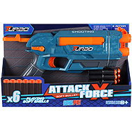 Alltoys Blaster Turbo + 6 bullets, blue - Toy Gun