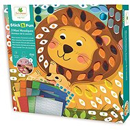 Sycomore Stick & Fun Mosaic Animals of the Savannah - Toy Jigsaw Puzzle