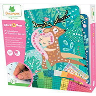 Sycomore Stick & Fun Forest Princess Mosaic - Toy Jigsaw Puzzle