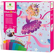 Sycomore Stick & Fun Princess Ballerina Mosaic - Toy Jigsaw Puzzle