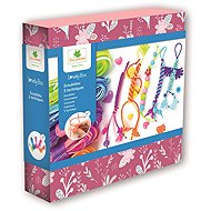 Sycomore Lovely box creative scoubidou kit, fun knitting with coloured beads - Creative Kit