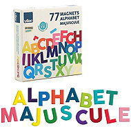 Vilac Alphabet Big Letters 77 pcs - Magnet