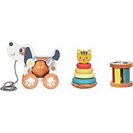 Two kids Gift set for little ones 3 in 1 - Motor Skill Toy
