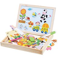 Magnetic table Farm 102 pieces - Jigsaw Puzzle