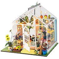 Two Children Miniature House Blossoming Gazebo - Craft for Kids