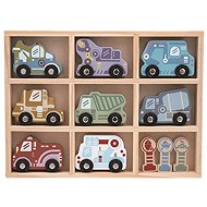 Wooden Cars Set - Toy Car Set