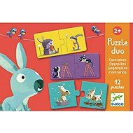 Djeco Duo Opposites - Jigsaw Puzzle