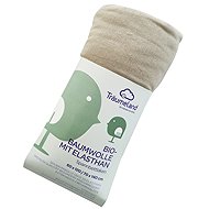 Träumeland Bio-Cotton sheet with elastane for stroller 35 × 78 cm Anthrazit - Bedsheet