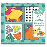 Djeco Sticker set cute little fish - Kids Stickers