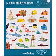 Moulin Roty Sticker Set The Discoverer - Kids Stickers