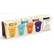 Djeco Coloured modelling clay - 4 natural colours - Modelling Clay