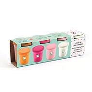 Djeco Coloured modelling clay - 4 pastel colours - Modelling Clay