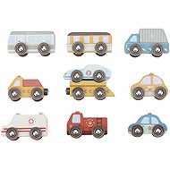 Little Dutch Set of cars - Rail Set Accessory