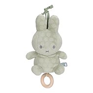Little Dutch Musical Rabbit Miffy Green Flower - Pushchair Toy