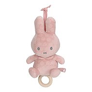 Little Dutch Musical Rabbit Miffy Pink Flower - Pushchair Toy
