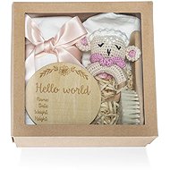 Zopa Sheep gift set with teether - Baby Health Check Kit
