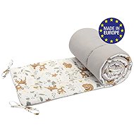 Bomimi Forest animals beige 180 cm - Crib Bumper