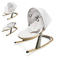 Kinderkraft Elsu Grey - Baby Rocker