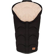 Fillikid Fusak Torre sk.0 black teddy plush - Stroller Footmuff