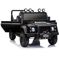 Land Rover Defender 110 SVX, 12V black - Children's Electric Car