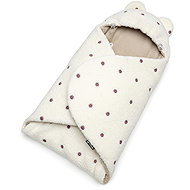 T-TOMI Wrapper Teddy Cream flowers - Car Seat Footmuff