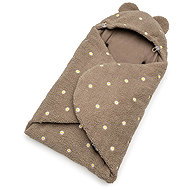 T-TOMI Wrapper Teddy Brown flowers - Car Seat Footmuff