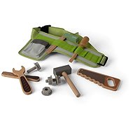 Dantoy Playful Wood tool belt 11 pcs - Children's Tools