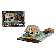 Jada Fast and Furious Nanodiorama Dominic's House with Cars - Metal Model