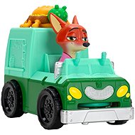 Zootropolis characters with car fox Nick - Figure and Accessory Set