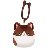 Squishmallows Dark brown cat Glaudini - Keychain