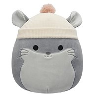 Squishmallows Chinchilla mit Camilo Mütze - Kuscheltier