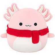 Squishmallows Rosa Axolotl mit Schal Archie - Kuscheltier