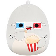 Squishmallows Grey shark with popcorn Gordon - Soft Toy