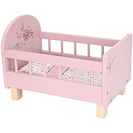Little Dutch Crib with Duvet Pink - Doll Bed