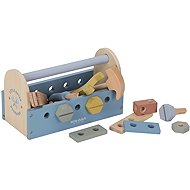 Little Dutch Tool Box Blue - Children's Tools