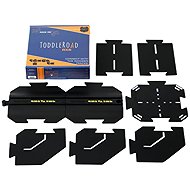 Toddleroad 2201 Railway crossing with accessories 8 silicone parts - Slot Car Track Accessory