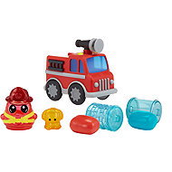 DohKins Fireman and fire truck - Modelling Clay