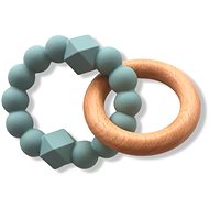 Jellystone Designs Moon Bite Green - Baby Teether