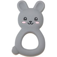 Jellystone Designs Rabbit bite toy grey - Baby Teether