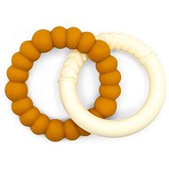 Jellystone Designs Sun bite beige/orange - Baby Teether