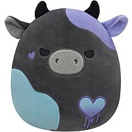 Squishmallows Dark grey cow Smithereens - Soft Toy