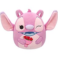 Squishmallows Disney Stitch Angel with bouquet - Soft Toy