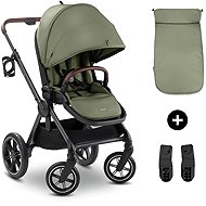 Hauck Comfort N Care Sports Carrier + Car Seat Adapter Olive - Baby Buggy