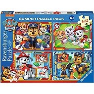Ravensburger 120043676 Paw Patrol: Dinosaur Movie 4 × 42 pieces - Jigsaw Puzzle