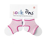 Sock Ons Baby sock covers, Baby Pink 6-12 m - Leg Warmers