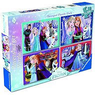 Ravensburger 120043188 Disney: Ice Kingdom 4 × 100 pieces - Jigsaw Puzzle
