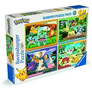 Ravensburger 120042860 Pokémon 4 × 100 pieces - Jigsaw Puzzle