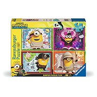 Ravensburger 120043539 Mimons 3, 4 × 100 pieces - Jigsaw Puzzle