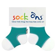 Sock Ons Baby sock covers, Bright Turquoise 0-6 m - Leg Warmers
